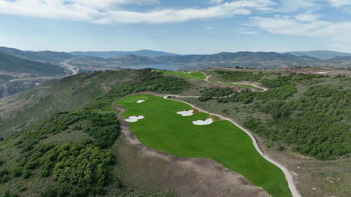 Golf course construction at Marcella Jordanelle Ridge, July 1, 2025