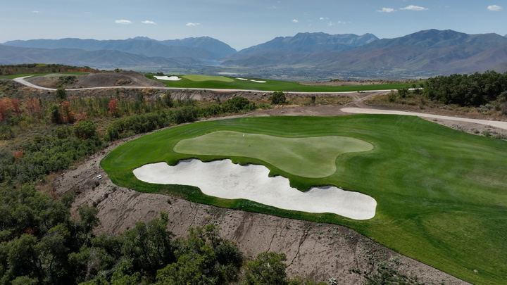 Golf course construction at Marcella Jordanelle Ridge, October 1, 2025
