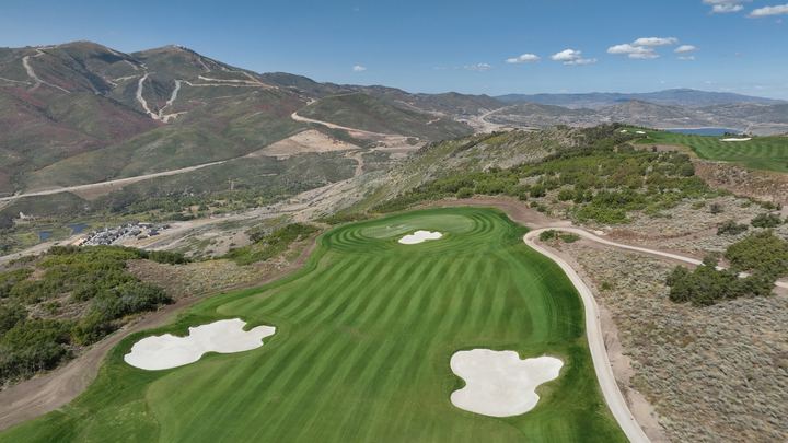 Golf course construction at Marcella Jordanelle Ridge, October 1, 2025